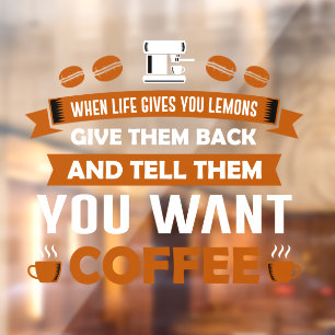 Funny Tell Them You Want Coffee Business Shop