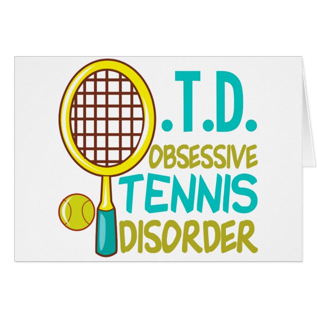 Funny Tennis (Front Horizontal)