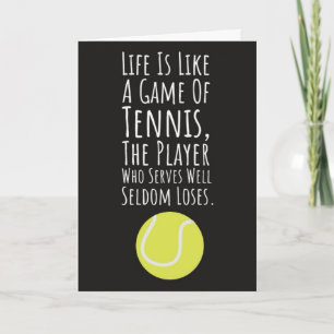 Funny Tennis Cards For Player Humour Lover Humouro
