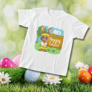 Funny Tennis Easter Bunny T-Shirt