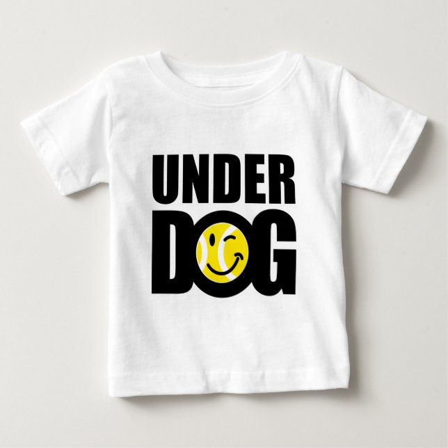 Funny tennis gift with humourous slogan saying baby T-Shirt (Front)