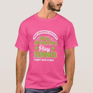 Funny Tennis Grandpa T-Shirt