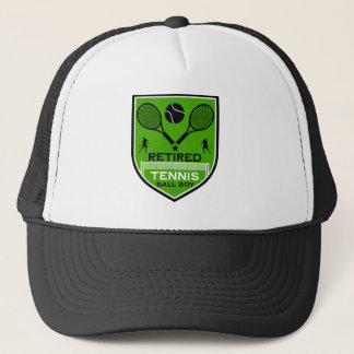 Funny Tennis Player Accessory Gift Trucker Hat