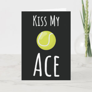 Funny Tennis Player Card