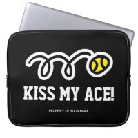Funny tennis player gifts - Kiss my ace 15 inch