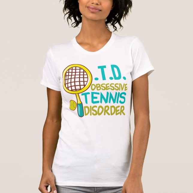 Funny Tennis T-Shirt (Front)