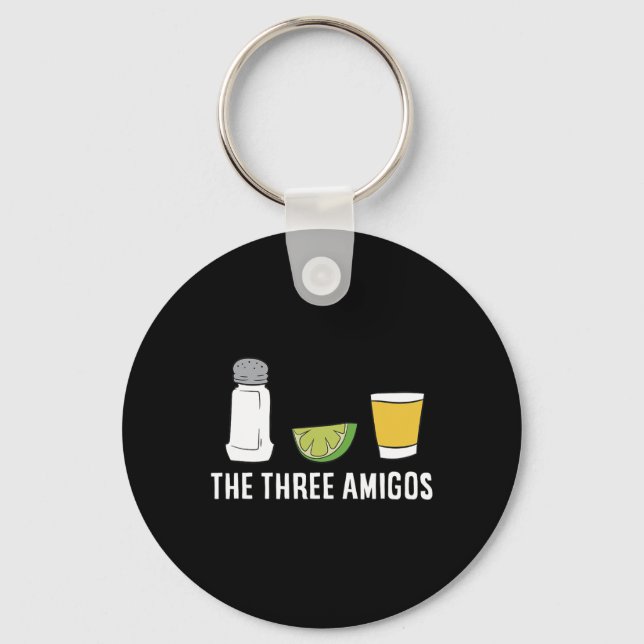 Funny Tequila Love Cinco De Mayo Tequila Salt And  Key Ring (Front)