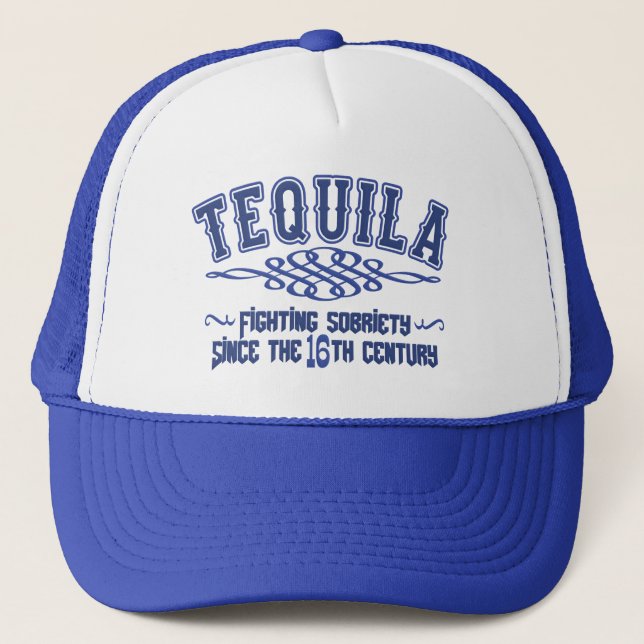Funny TEQUILA Trucker Hat (Front)