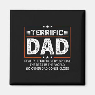 Funny Terrific Dad Donald Trump Happy Fathers Day  Magnet