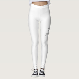 Funny text about women and men. leggings