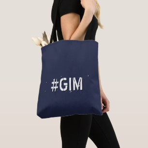 Funny text.Gim Tote Bag