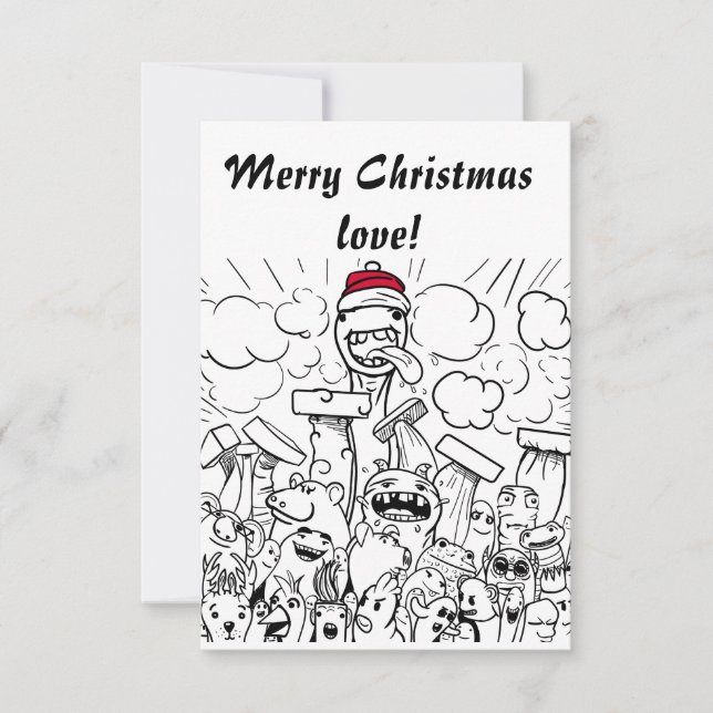 Funny Thank You Card (Front)