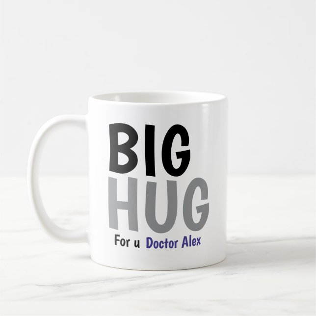 Funny Thank You Mug Gift for doctor  (Left)