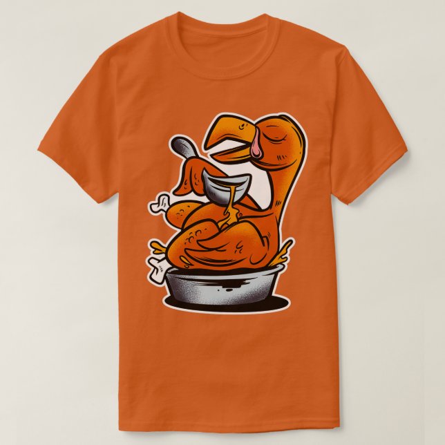 funny thanksgiving 3 T-Shirt (Design Front)