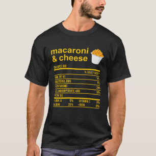 Funny Thanksgiving Apparel, Nutrition Fact Macaron T-Shirt