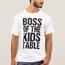 Funny Thanksgiving Boss of The Kids Table Turkey