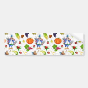 funny thanksgiving bumper sticker
