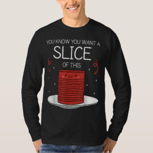 Funny Thanksgiving Canned Cranberry Sauce T-Shirt