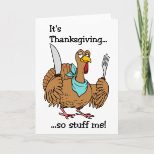 Funny Thanksgiving card