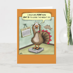 Funny Thanksgiving Cards: Stuffed Holiday Card