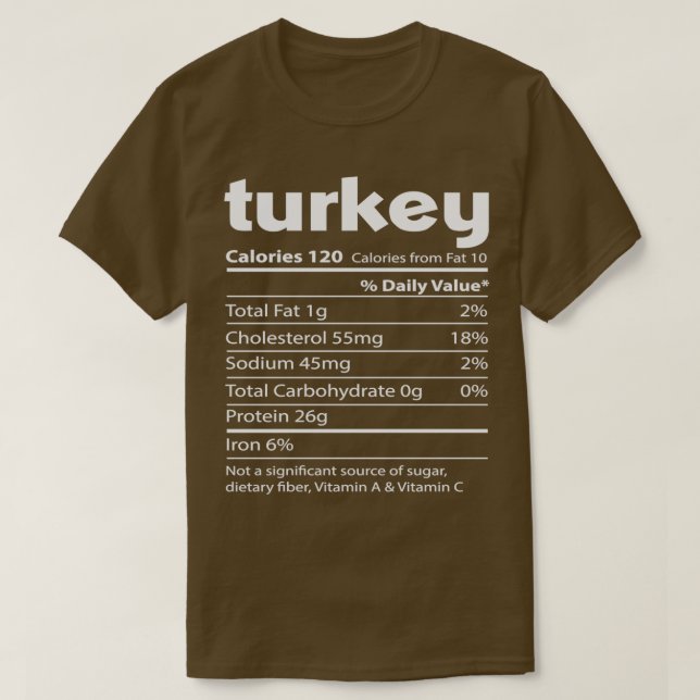Funny Thanksgiving Dinner Food Party Costume Gifts T-Shirt (Design Front)