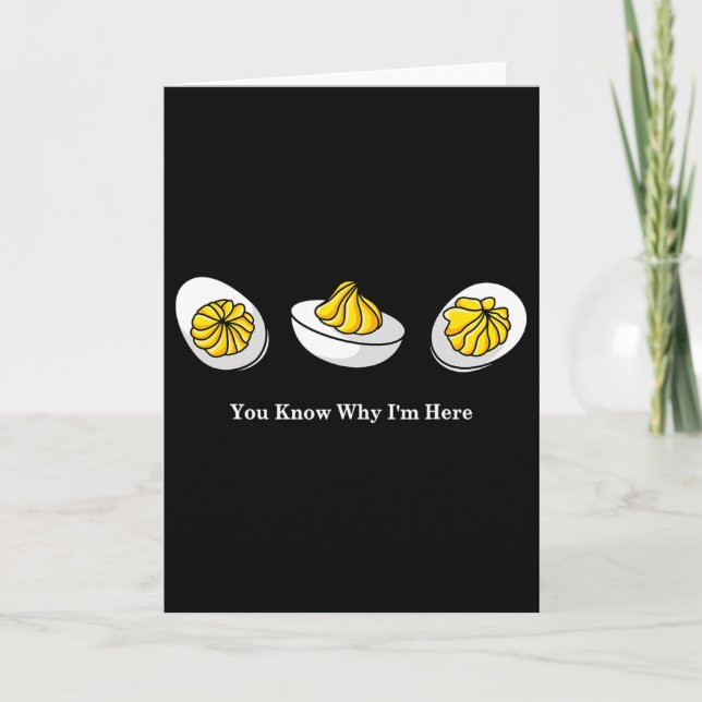 Funny Thanksgiving Dinner Tee Store - You Know Why Card (Front)