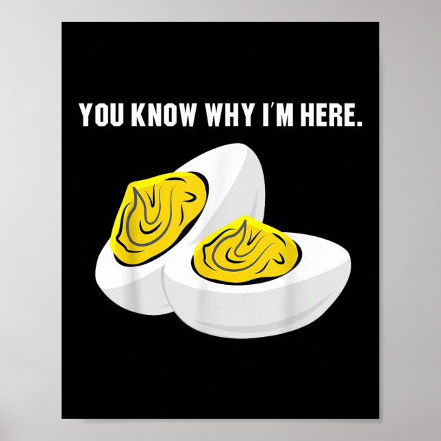 Funny Thanksgiving Dinner You Know Why Im Here Dev Poster (Front)