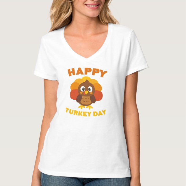 Funny Thanksgiving Gift T-Shirt (Front)