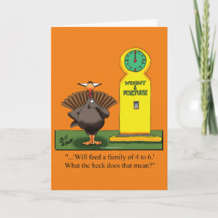 Funny Thanksgiving Greeting Card "Spectickles"