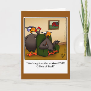 Funny Thanksgiving Greeting Card "Spectickles"