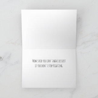 Funny Thanksgiving Holiday Card