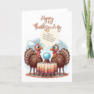 Funny Thanksgiving Holiday Card