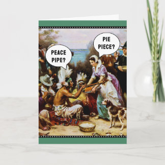 Funny Thanksgiving Holiday Card