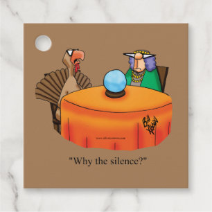 Funny Thanksgiving Holiday Gift Tags