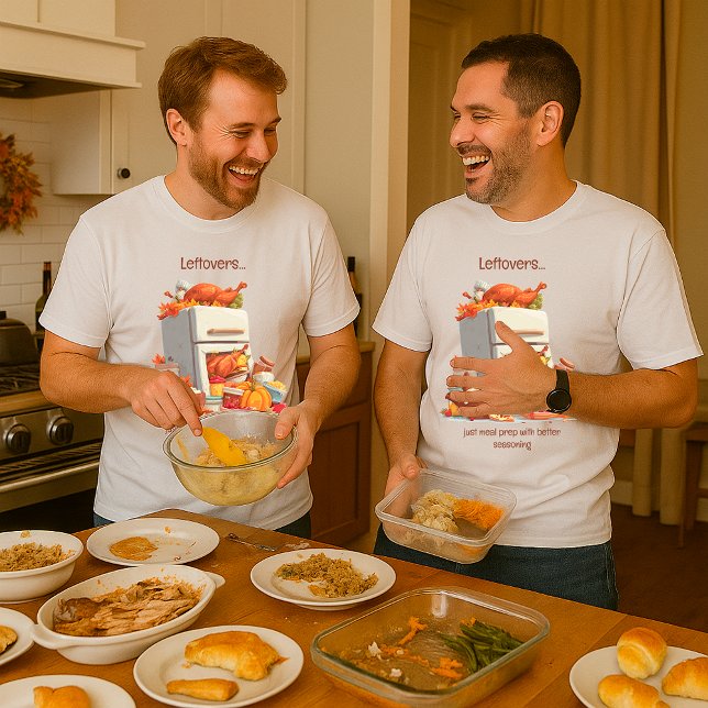 Funny Thanksgiving Leftovers Food Lovers T-Shirt (Creator Uploaded)