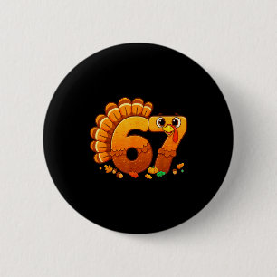 Funny Thanksgiving Outfit Kids Toddler Boys Men 67 6 Cm Round Badge