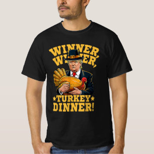 Funny Thanksgiving Trump 2024 Election President T-Shirt