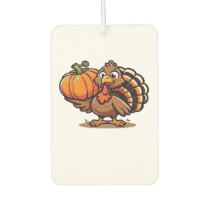 Funny Thanksgiving Turkey Design Family Holiday M Car Air Freshener