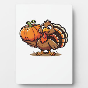 Funny Thanksgiving Turkey Design Family Holiday M Plaque