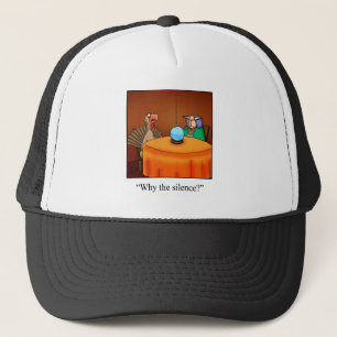 Funny Thanksgiving Turkey Fortune Cartoon Gifts! Trucker Hat
