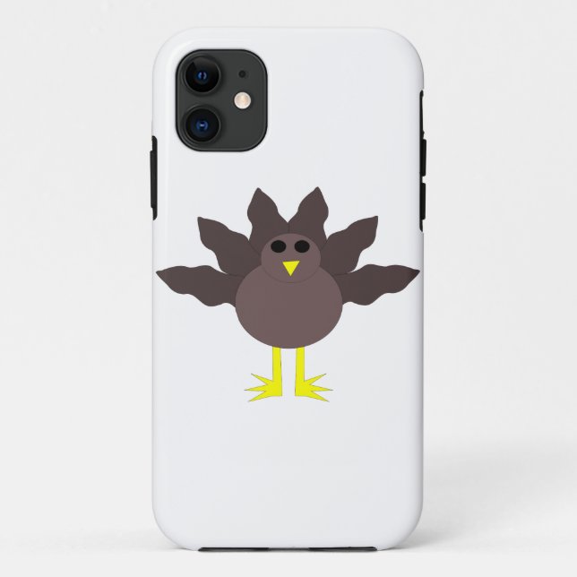 Funny Thanksgiving Turkey iPhone 5 Case (Back)