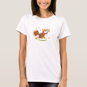 Funny Thanksgiving Turkey Says EAT TACOS Thanksgiv T-Shirt