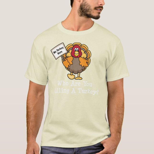 Funny Thanksgiving Turkey Toddler Black Tee Shirt (Front)
