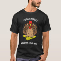 Funny Thanksgiving Yoga Lovers Turkey Joke Namaste