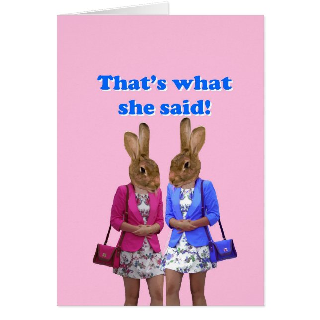 Funny that's what she said text (Front)