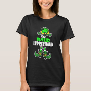 Funny The Bald Irish Leprechaun St Patrick S Day T-Shirt