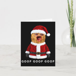 Funny The Burnt Peanut Goop Bungulator Christmas  Card