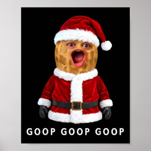 Funny The Burnt Peanut Goop Bungulator Christmas  Poster