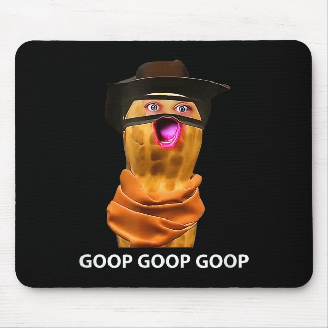 Funny The Burnt Peanut Goop Bungulator Tee  Mouse Pad (Front)