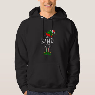 Funny The Kind Elf Matching Family Group Christma Hoodie